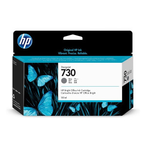 Tinte Nr. 730 Grau für Designjet T1600 T1700 T2600 T940, P2V66A, 130 ml - HP Power Partner