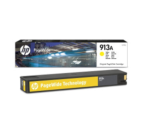 Tinte 913a Gelb F6T79AE für PageWide 352 / 377 / 452 / 477, 3.000 Seiten - HP Power Partner