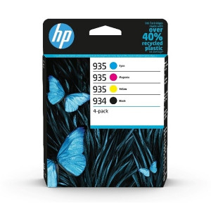 Tinte Nr. 934/935 4er-Multipack CMYK, 4x 400 Seiten - HP Power Partner