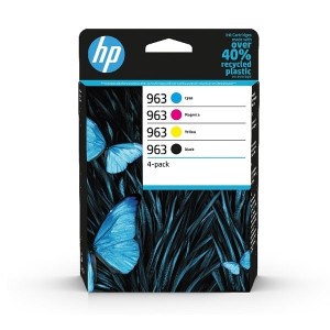 Tinte Nr. 963 4er-Multipack CMYK, 1x 1000 + 3x 700 Seiten - HP Power Partner