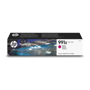 Tinte 991x Magenta M0J94AE für PageWide 750 / 755 / 772 / 774 / 777 / 779, 16.000 Seiten - HP Power Partner