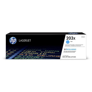 Toner 203X CF541X Cyan für Color LaserJet M254 M280 M281, 2.500 Seiten - HP Power Partner