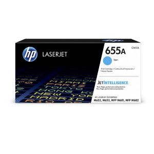 Toner 655A Cyan CF451A für M652 M653 M681 M682, 10.500 Seiten - HP Power Partner
