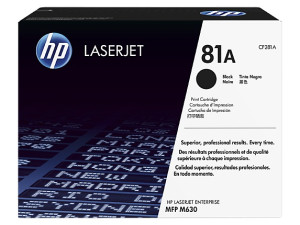 Toner 81A CF281A für Laserjet M630 M604 M605 M606 10.500 Seiten - HP Power Partner