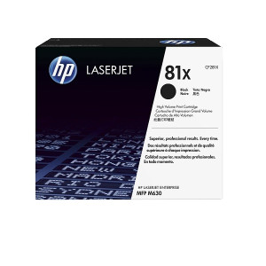 Toner 81X CF281X High Yield für Laserjet M630 M605 M606 25.000 Seiten - HP Power Partner