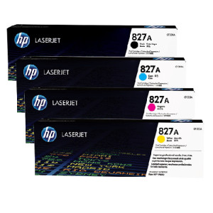 Toner-Set 827A (Cyan, Magenta, Yellow, Schwarz) für Color Laserjet M880 - HP Power Partner
