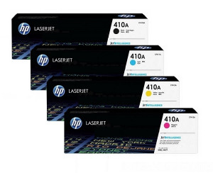 410A Multipack Toner-Set Cyan Magenta Yellow Schwarz Color LaserJet M377 M452 M477 M477fdw M477fdn Tonerset Toner 4-Pack 4er Set 410 - HP Power
