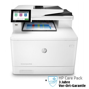 Color LaserJet Enterprise MFP M480f mit 3 Jahren Vor-Ort-Garantie - 30€ Rabatt mit MPS - HP Power Partner