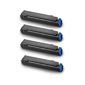 Toner-Set Cyan Magenta Gelb Schwarz für C612 C612n C612dn Rainbow Kit Multipack 4-Pack 4er Toner 46507508 46507507 46507506 46507505 - OKI Partner