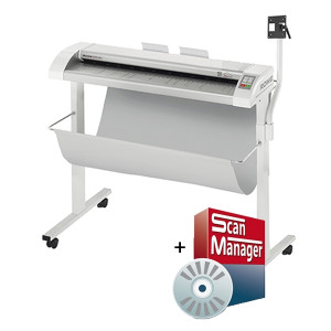 ROWE Scan 450i - 36 Zoll 91cm Großformatscanner DIN A0 Scanner Floorstand ScanManager LT Touchscreen Holder Business Profi 450 CAD Pläne Zeichnungen