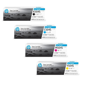 Tonerset 504S CMYK für Samsung CLX-4195 CLP-415, 1x 2.500 und 3x 1.800 Seiten - HP Power Partner