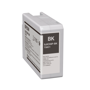 Tinte SJIC55P (BK) Schwarz für CW-D6500/D6000, 80 ml - Epson Partner