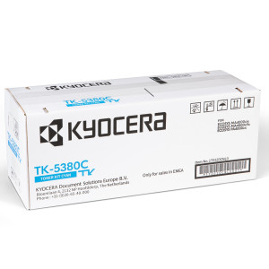 Toner Kit TK-5380C Cyan für MA4000 PA4000, 10.000 Seiten - 10% Rabatt mit FlexPage, Kyocera Print Green - Kyocera Partner