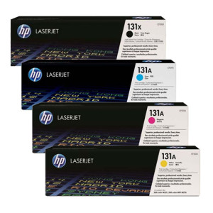 Toner-Set 131X 131A Multipack (Cyan,Magenta,Yellow,Schwarz) Color LaserJet M251 M276 - HP Power Partner
