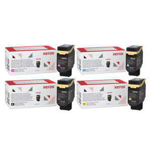 Toner-Set für C320 C325 Cyan Magenta Yellow Schwarz Toner Vorteilspaket Tonerset - Xerox Platin Partner