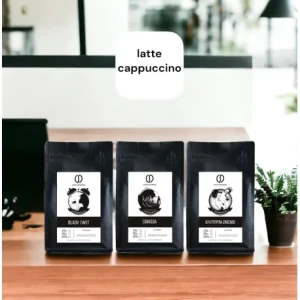 Zestaw kaw pod cappuccino i latte