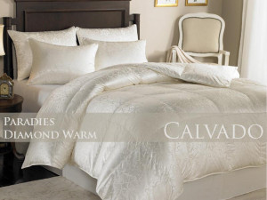 Kołdra puchowa Paradies Diamond Warm - Kremowy / Ecru