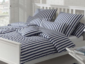 Pościel Elegante Lido Sea - Niebieski / Błękitny / Granatowy