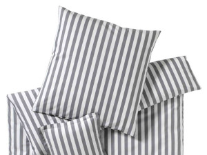 Pościel Elegante Lido Silver - Czarny / Szary