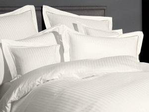 Pościel Elegante Classic Jacquard House Ecru - Kremowy / Ecru