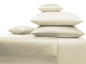 Pościel Joop Cornflower Uni Ecru - Kremowy / Ecru