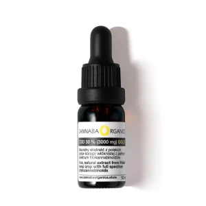 Olejek CBD 30% bez chlorofilu w buteleczce 10 ml