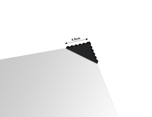 Schutzecken für Dibondplatten (100er-Pack)