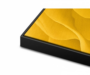 Schattenfugenrahmen Slim - Schwarz - Standard 115 x 130 cm