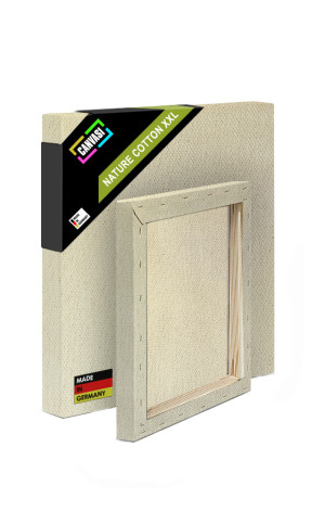 Natural Cotton Classic - Bespannte Keilrahmen - XXL-Tiefe 35 x 75 cm