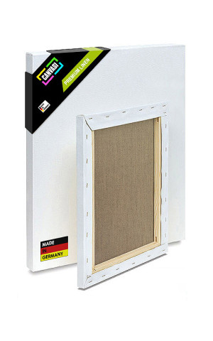 Premium Leinen - Standard - Bespannte Keilrahmen 25 x 125 cm