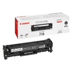 Canon Toner originale  718BK Nero
