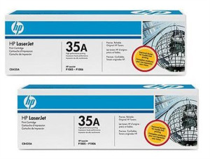 HP Confezione da 2 Toner originali 35A per stampanti