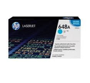 HP Toner originale  648A per stampanti  Laserjet - Ciano