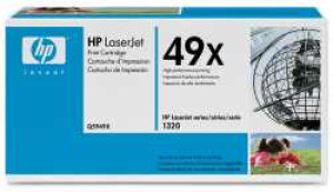 HP Toner originale  49X per stampanti  Laserjet - Nero