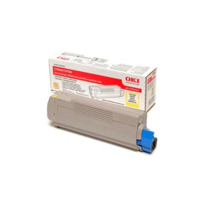 Oki Toner originale  43324421 Giallo