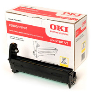 Oki Tamburo originale  43381721 Giallo