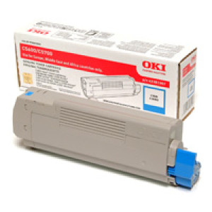 Oki Toner originale  43381907 Ciano
