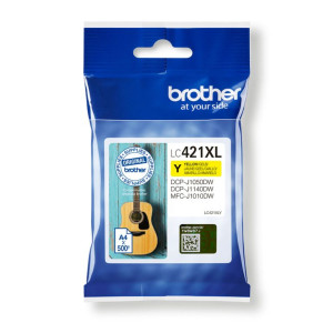 Brother Cartuccia inkjet LC421XLY colore giallo Originale