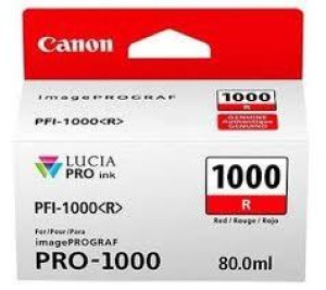 Canon Cartuccia originale  PFI-1000R Rosso