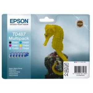 Epson Confezione da 6 Cartucce originali  T0487