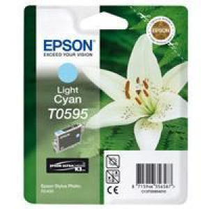 Epson Cartuccia originale  T0595 Ciano Light