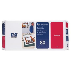 HP Testina Inchiostro originale  80 Magenta