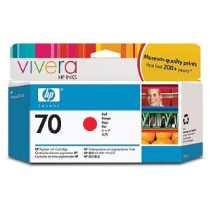 HP Cartuccia originale  70 Rosso