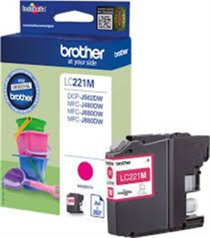 Brother Cartuccia originale  LC221M Magenta