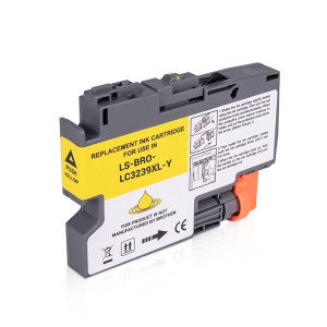 Cartuccia di ricambio color giallo LC3239XLY Brother