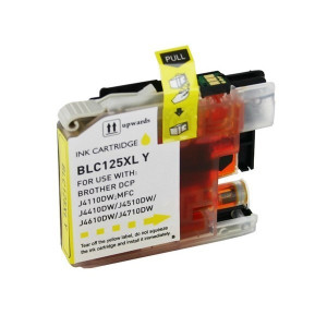 Cartuccia di ricambio color giallo LC 125XLY Brother