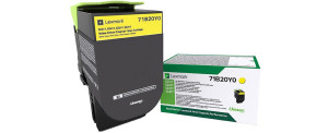 71B20Y0 Toner giallo  Originale  Lexmark
