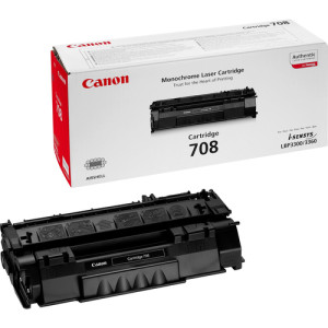 0266B002 Toner nero  Originale 708 Canon