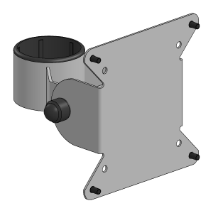 VESA 75/100 Pole Mount SP2