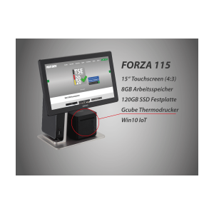 Sam4s Forza 115 inkl. Drucker